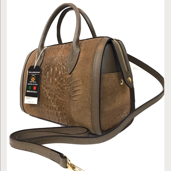 Vera pelle italian Leather made in Florence bag - Picture 6 of 8